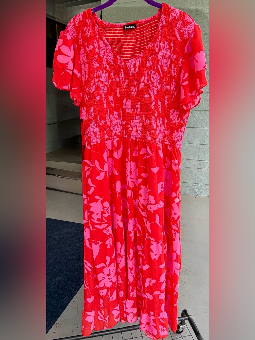 Fashion Women’s Tiered Midi Dress NWOT